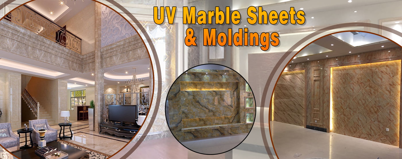 UV Marble Sheets And Moldings