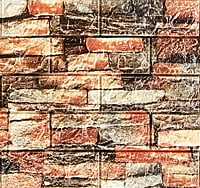 3D Self Adhesive Multicolor Brick Wall Stickers White 3D Self Adhesive Multicolor Brick Wall Stickers White