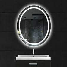 Oval LED Touch Sensor Mirror for Living Room 05 Oval LED Touch Sensor Mirror for Living Room 05