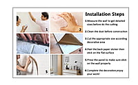 3D White Brick Wall Stickers Panel Self Adhesive 3D White Brick Wall Stickers Panel Self Adhesive
