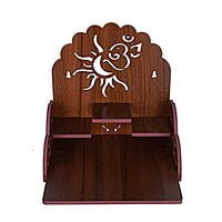 Sehrawat Brothers Wooden Pooja Mandir for Home & Office SB015 Sehrawat Brothers Wooden Pooja Mandir for Home & Office SB015