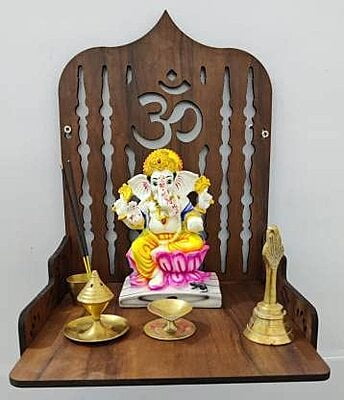 Sehrawat Brothers Wooden Pooja Mandir for Home & Office SB020