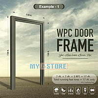 Door Frames-4" X 2.5"-Single Pattam