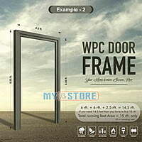 Door Frames-4" X 2.5"-Single Pattam