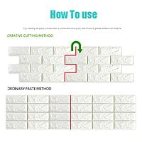 3D Light Blue Brick Wall Stickers Panel Self Adhesive 3D Light Blue Brick Wall Stickers Panel Self Adhesive