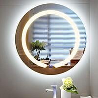 Rounded LED Mirror With Sensor Lights 08 Rounded LED Mirror With Sensor Lights 08