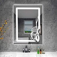 Rectangular Touch Sensor LED Mirror for Washroom 022