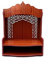 Sehrawat Brothers Wooden Pooja Mandir for Home & Office SB019