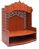 Sehrawat Brothers Wooden Pooja Mandir for Home & Office SB019