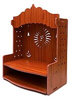 Sehrawat Brothers Wooden Pooja Mandir for Home & Office SB018 Sehrawat Brothers Wooden Pooja Mandir for Home & Office SB018