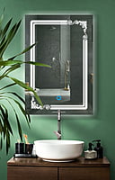 Rectangular LED Touch Sensor Mirror Rectangular LED Touch Sensor Mirror