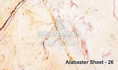 Alabaster Sheet SBAS1026