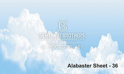 Alabaster Sheet SBAS1036