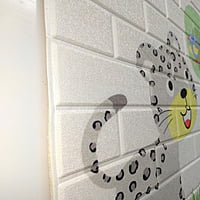 Brick Cat Wall Stickers Panel Self Adhesive Brick Cat Wall Stickers Panel Self Adhesive