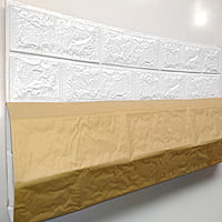 3D White Brick Wall Stickers Panel Self Adhesive 3D White Brick Wall Stickers Panel Self Adhesive