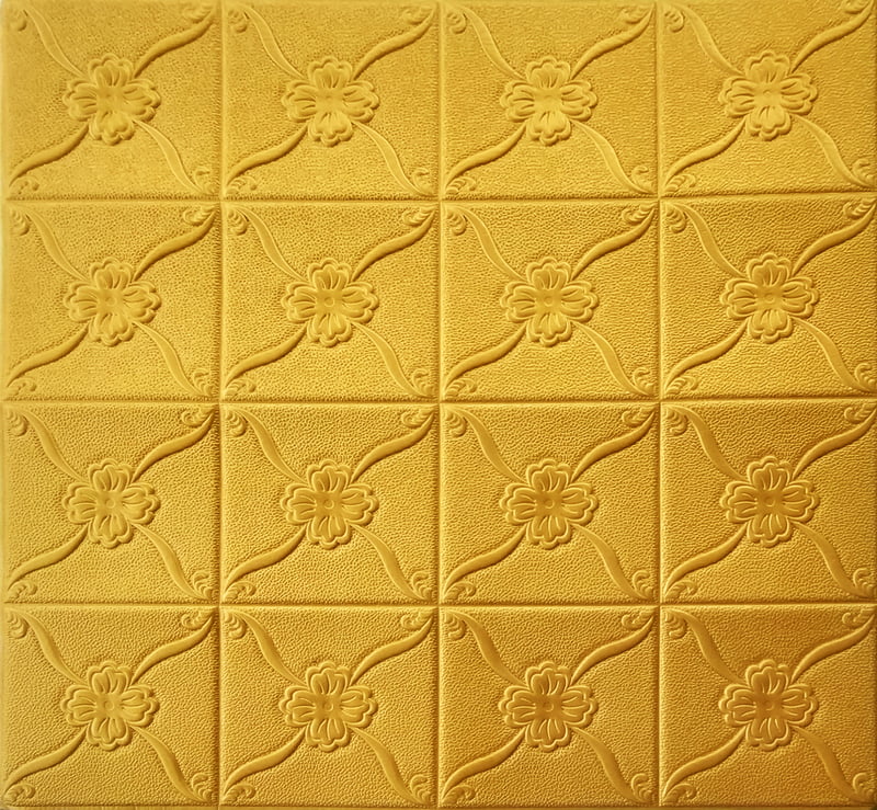 Golden E0013 Wall Stickers Panel Self Adhesive Golden E0013 Wall Stickers Panel Self Adhesive