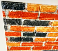3D Self Adhesive Multicolor Brick Wall Stickers White 3D Self Adhesive Multicolor Brick Wall Stickers White