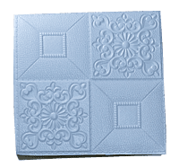 3D Self Adhesive Decorative White Cushioning Wall Stickers 3D Self Adhesive Decorative White Cushioning Wall Stickers