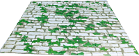 3D Self Adhesive Green Leaves Brick Wall Stickers 3D Self Adhesive Green Leaves Brick Wall Stickers