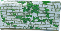 3D Self Adhesive Green Leaves Brick Wall Stickers 3D Self Adhesive Green Leaves Brick Wall Stickers