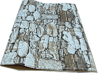 3D Self Adhesive Brown Mix Brick Wall Stickers 3D Self Adhesive Brown Mix Brick Wall Stickers