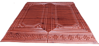 3D Self Adhesive cushioning Wall Stickers Rose Wood 3D Self Adhesive cushioning Wall Stickers Rose Wood