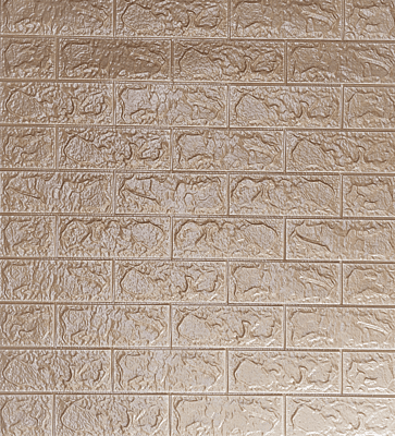 3D Self Adhesive Coffee Brick Wall Stickers