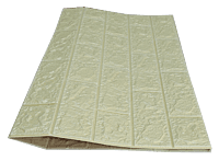 3D Self Adhesive Beige Brick Wall Stickers 3D Self Adhesive Beige Brick Wall Stickers