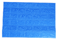 3D Self Adhesive Dark Blue Brick Wall Stickers 3D Self Adhesive Dark Blue Brick Wall Stickers