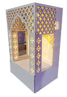 3D Ram Darbaar Corian Mandir