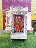3D Radha Krishna Ji Mandir