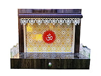 Acrylic Om Mandir SBAOM2001