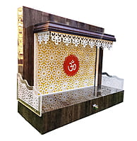 Acrylic Om Mandir SBAOM2001 Acrylic Om Mandir SBAOM2001