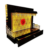 Acrylic Om Mandir SBAOM2001 Acrylic Om Mandir SBAOM2001