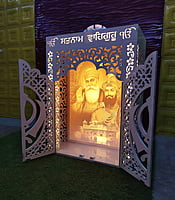 3D Corian SatGuru Nanak Ji Mandir