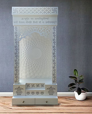 3D Corian Om Mandir