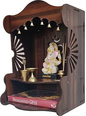 Sehrawat Brothers Wooden Pooja Mandir for Home & Office SB006