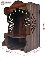 Sehrawat Brothers Wooden Pooja Mandir for Home & Office SB006