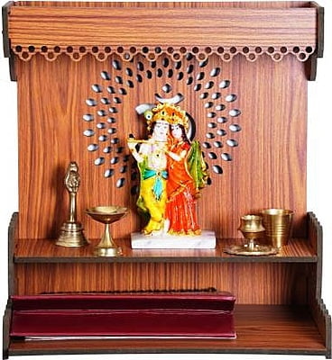 Sehrawat Brothers Wooden Pooja Mandir for Home & Office SB007