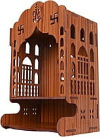 Sehrawat Brothers Wooden Pooja Mandir for Home & Office SB008 Sehrawat Brothers Wooden Pooja Mandir for Home & Office SB008
