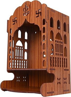 Sehrawat Brothers Wooden Pooja Mandir for Home & Office SB008