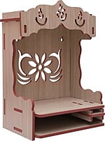 Sehrawat Brothers Wooden Pooja Mandir for Home & Office SB010 Sehrawat Brothers Wooden Pooja Mandir for Home & Office SB010