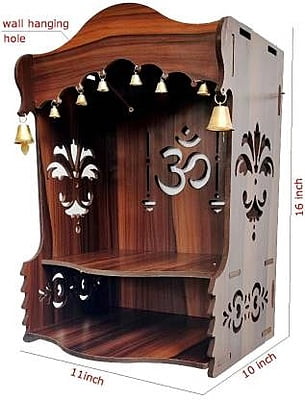 Sehrawat Brothers Wooden Pooja Mandir for Home & Office SB011