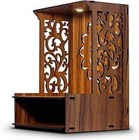 Sehrawat Brothers Wooden Pooja Mandir for Home & Office SB004 Sehrawat Brothers Wooden Pooja Mandir for Home & Office SB004