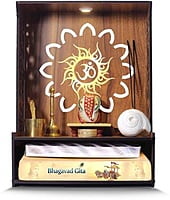 Sehrawat Brothers Wooden Pooja Mandir for Home & Office SB004