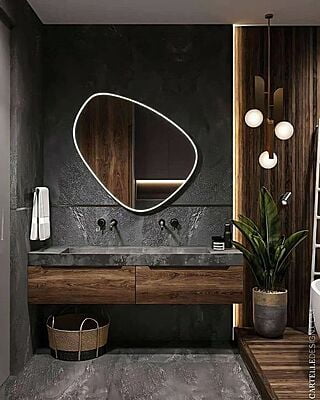 LED Touch Sensor Mirror for Living Washroom 09