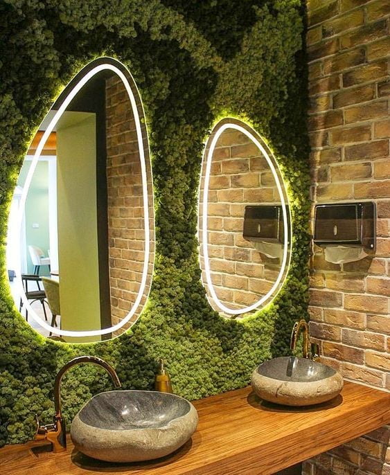 LED Touch Sensor Mirror for Living Room 02