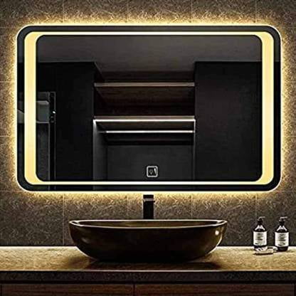 Rectangular Touch Sensor LED Mirror for Office 07 Rectangular Touch Sensor LED Mirror for Office 07