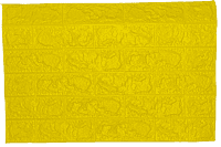 3D Self Adhesive Lemon Yellow Brick Wall Stickers 3D Self Adhesive Lemon Yellow Brick Wall Stickers