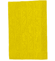 3D Self Adhesive Lemon Yellow Brick Wall Stickers 3D Self Adhesive Lemon Yellow Brick Wall Stickers